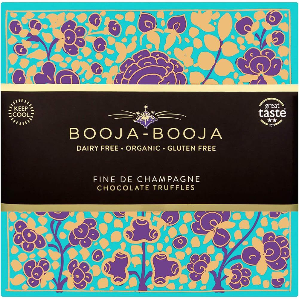 Booja Booja Artist Collection Fine de Champange Vegan Chocolate Truffles 185g